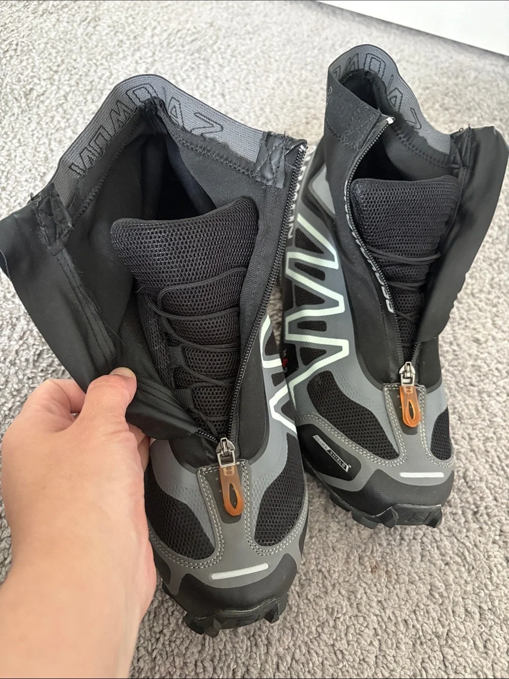 Salomon Snowcross CS winter trail running shoes